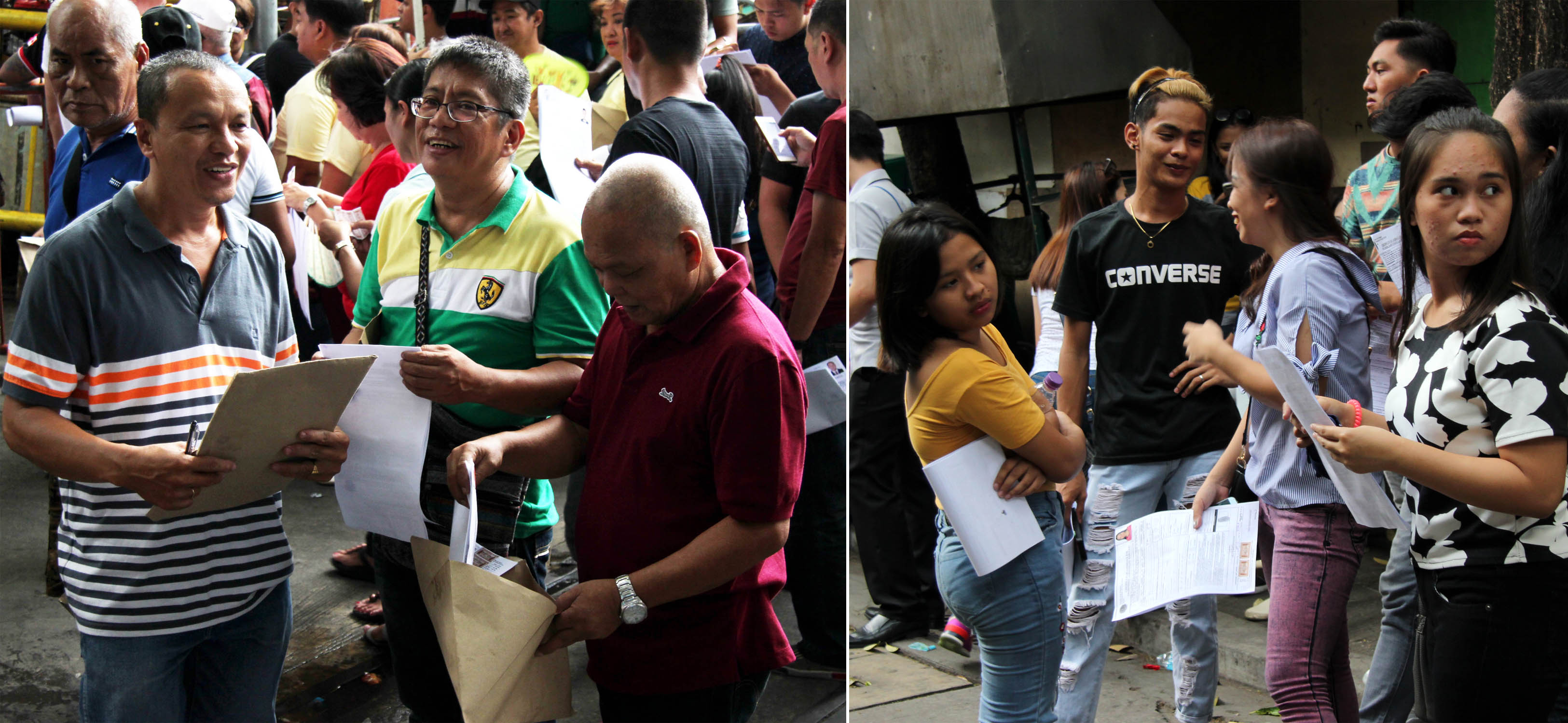 Filing of candidacies for barangay and SK election Photos